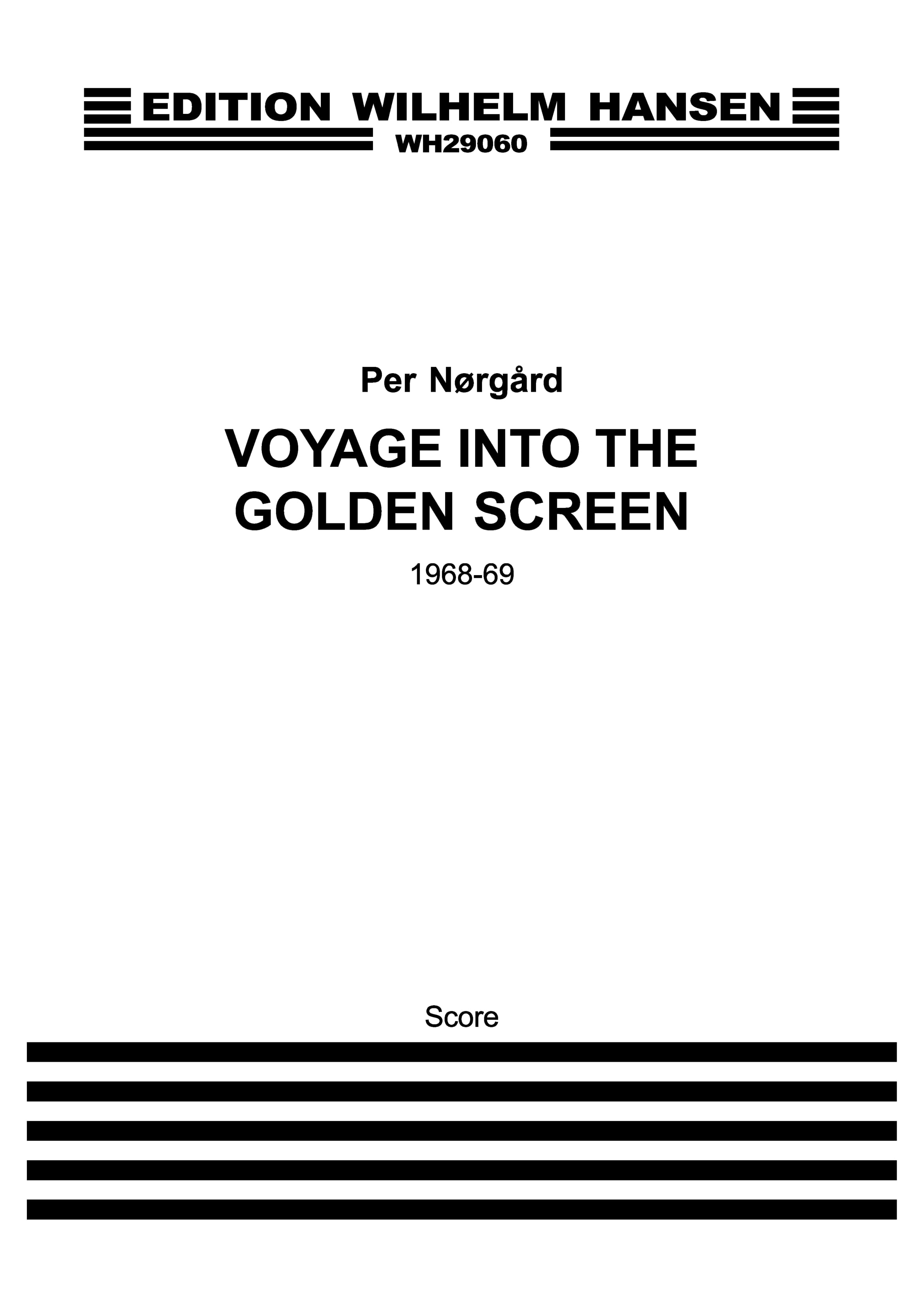 Per Nrgrd: Voyage Into The Golden Screen