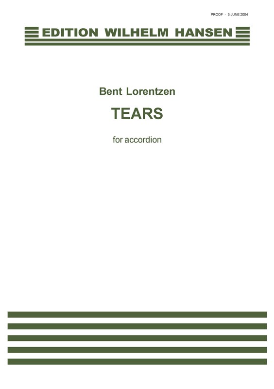 Bent Lorentzen: Tears