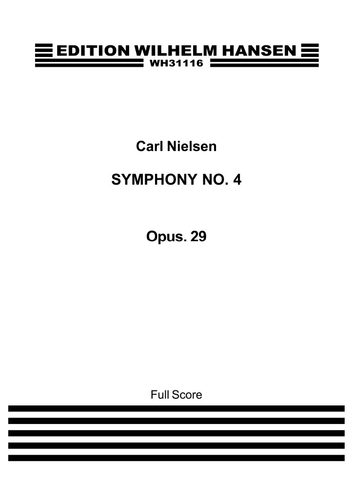 Carl Nielsen: Symphony No.4 Op.29 (Full Score)