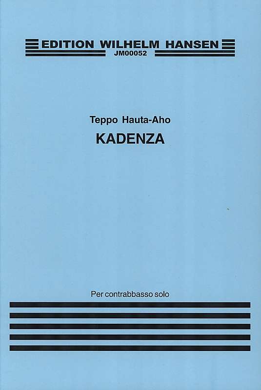 Teppo Hauta-Aho: Kadenza For Double Bass