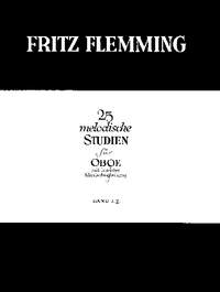 Flemming: 25 Melodic Studies Oboe Book 2
