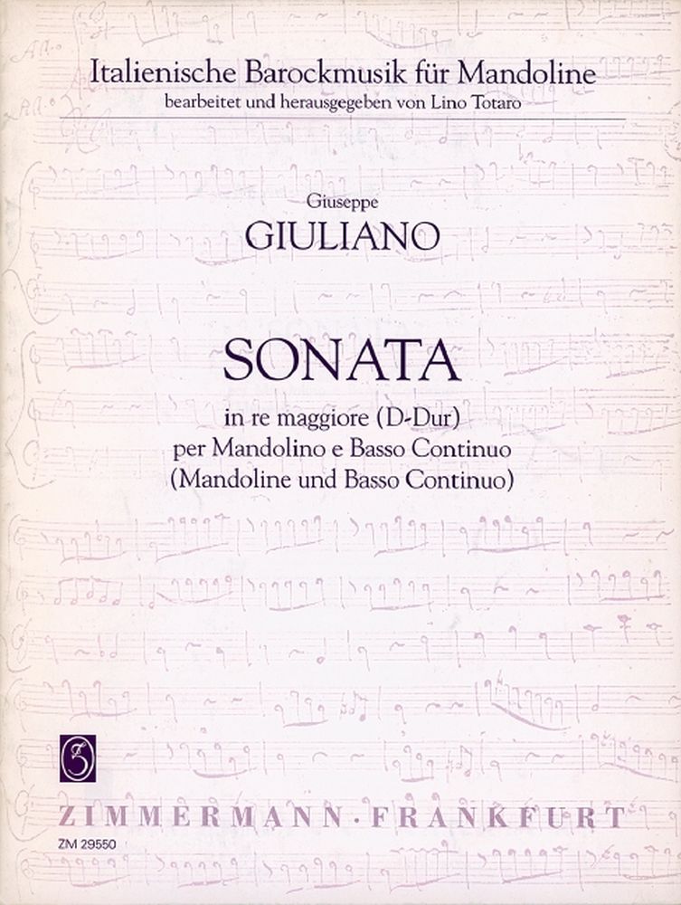 Giuliano: Sonata D Major