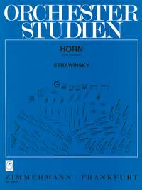 Igor Stravinsky: Orchester Studien (Horn)