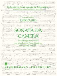 Gervasio: Sonata Da Camera D Major