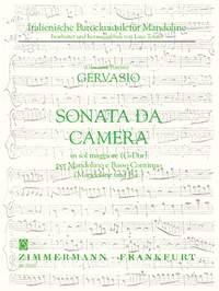 Gervasio: Sonata Da Camera D Major