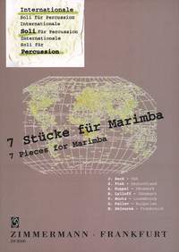 International Solos For Percussion - 7 Pieces For Marimba