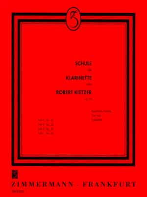 Kietzer: Clarinet School Book 3