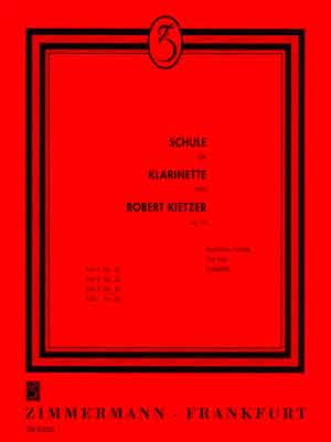 Kietzer: Clarinet School Book 3