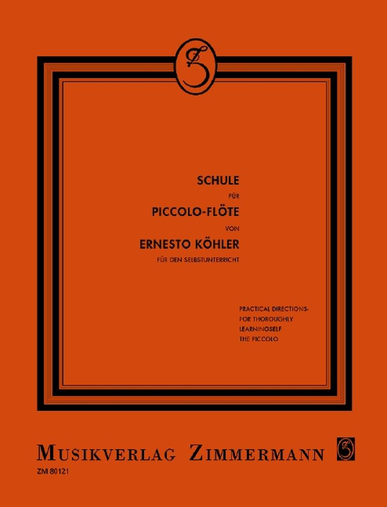 Ernesto Kohler: Schule Fur Piccolo Flote